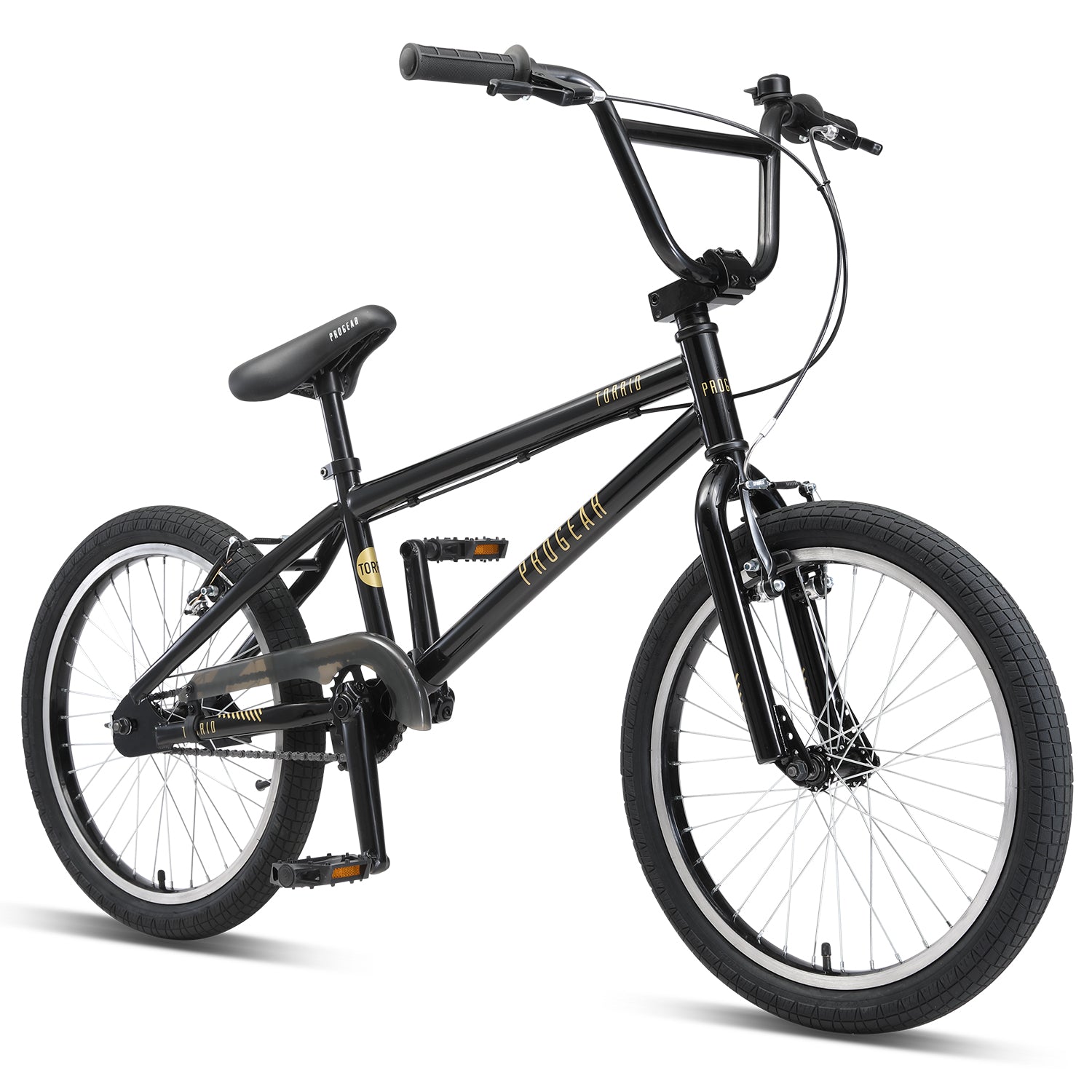 Progear Bikes Torrid BMX Bike 20 in Matt Black"