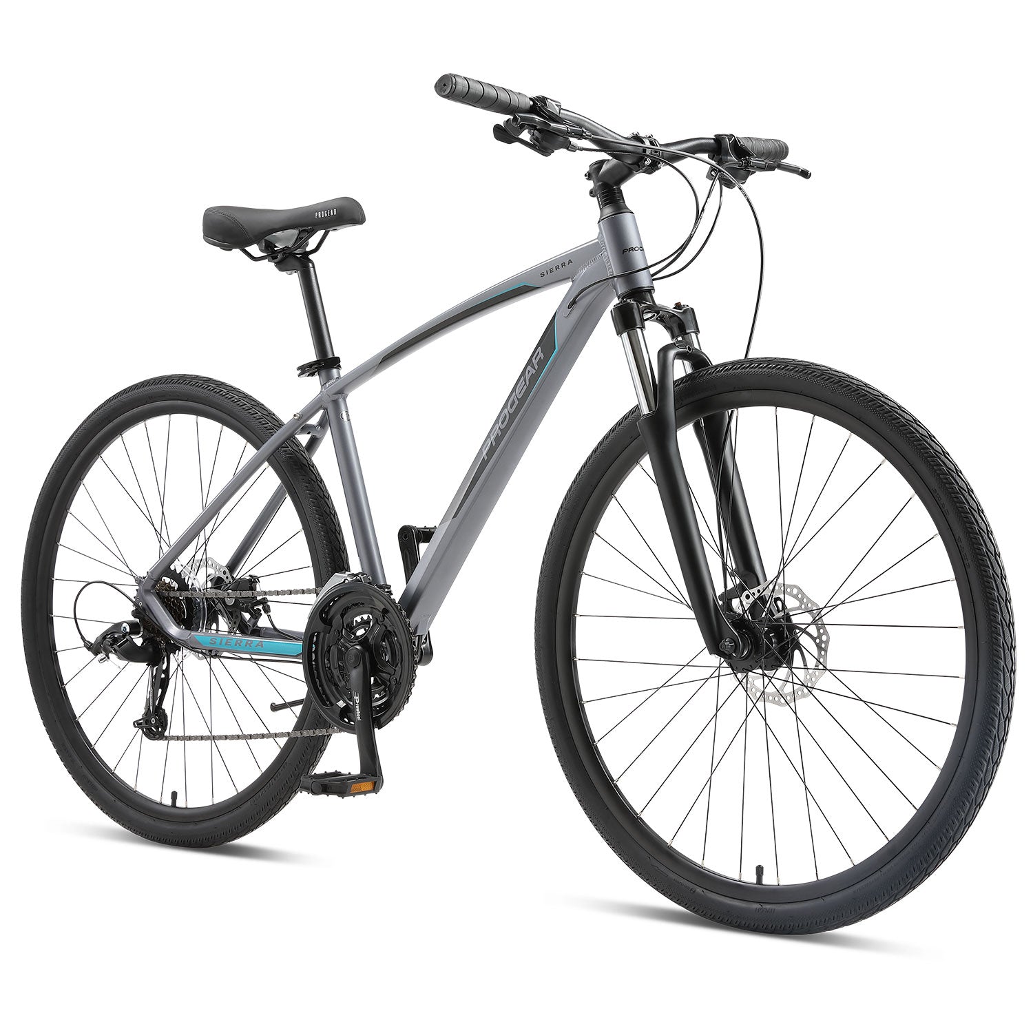 Progear Bikes Sierra Adventure/Hybrid Bike 700c*15 in Graphite"