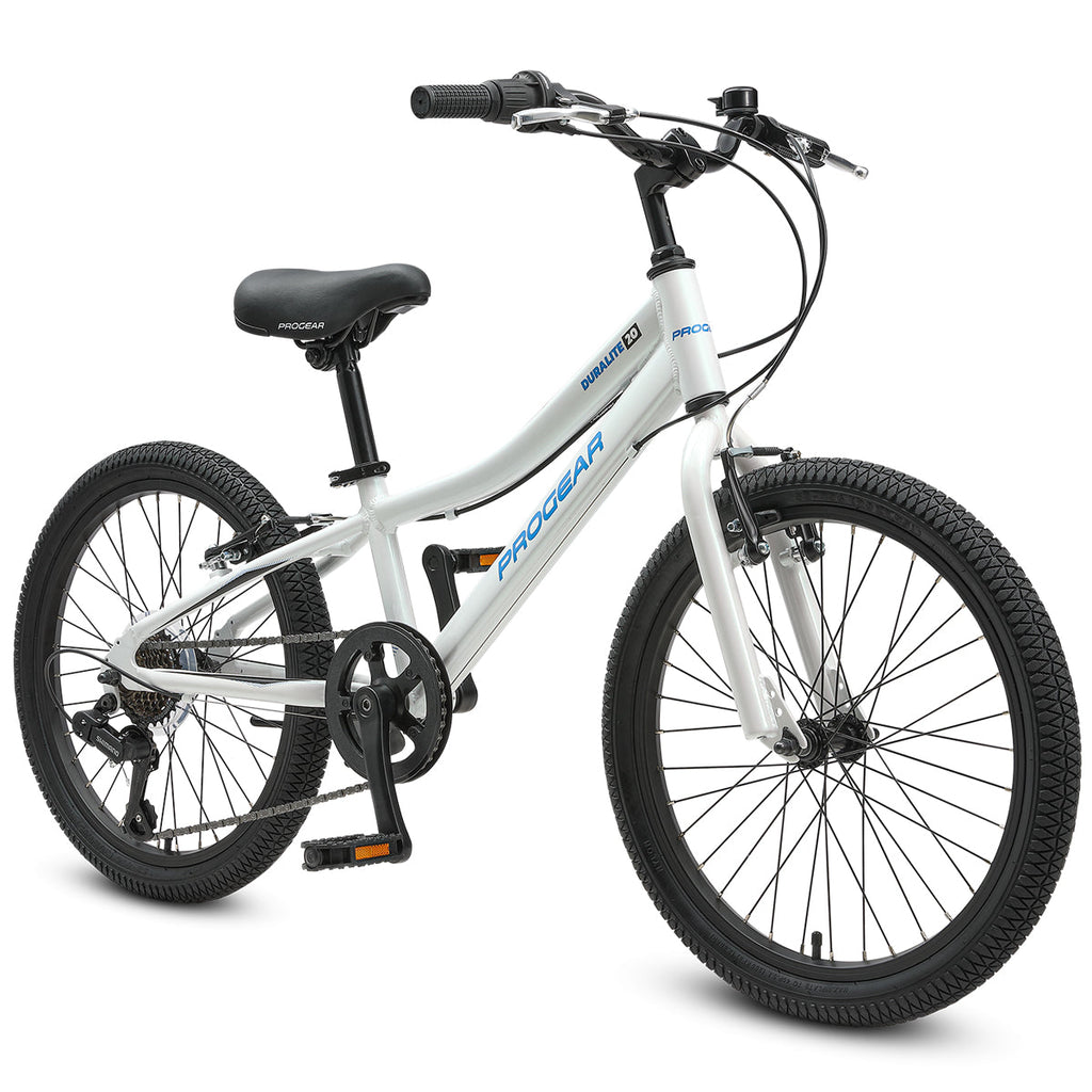 Progear DuraLite 7 Speed Kids Bike 20 - Pearl White"