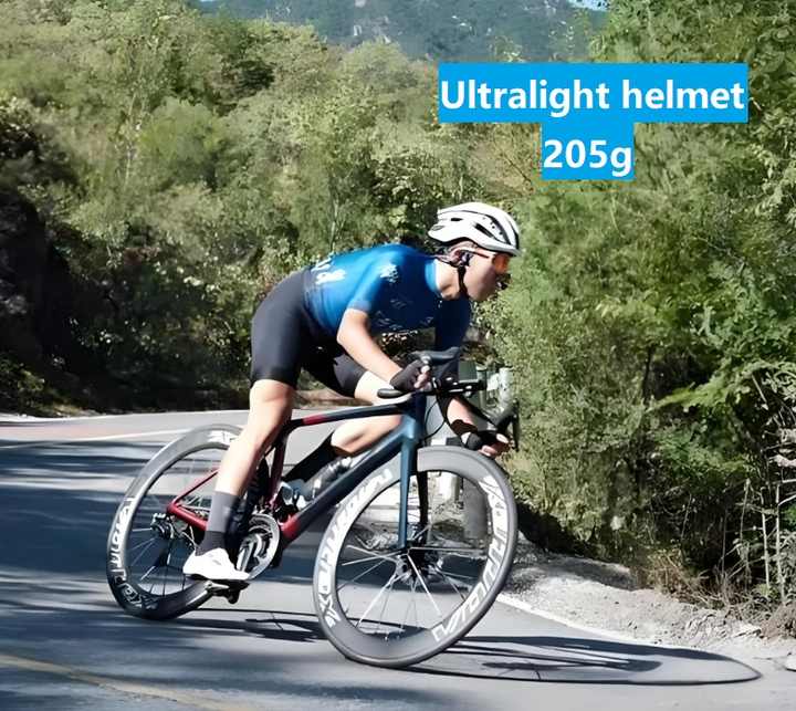 Red And Black Gradient Lightweight Adult Bicycle Helmet - Adjustable Fit Road & Mountain Bike Safety Headgear (57-62cm)