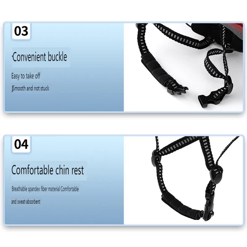 Carbon Fiber Black Lightweight Adult Bicycle Helmet - Adjustable Fit Road & Mountain Bike Safety Headgear (57-62cm)