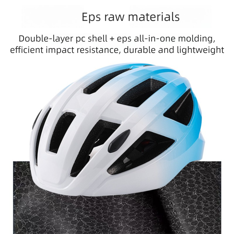 Black Ultra-Light Adult Cycling Helmet - CE & CPSC Certified, In-Mold Safety for Road & Mountain Biking